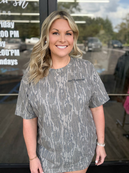 Adult Mossy Oak OG Delta Marsh S/S Tee- Bottomland