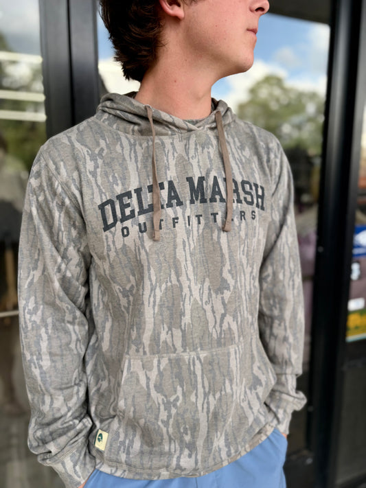 Adult Mossy Oak Delta Marsh Hoodie - Bottomland