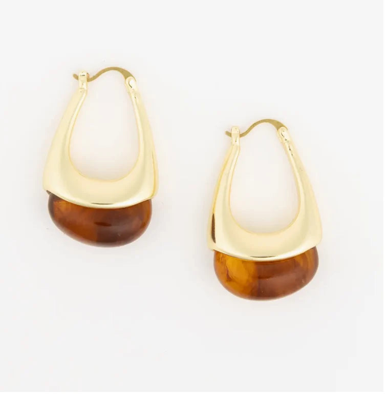 Michelle McDowell Tortoise Talia Earrings