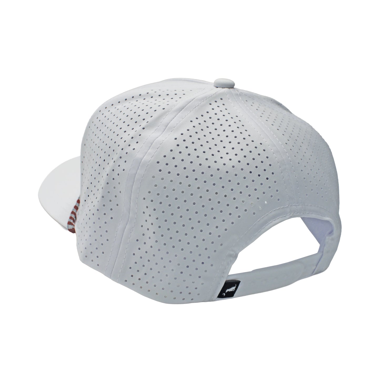 Local Boy Collegiate Perf Rope Hat -Patch/Crimson