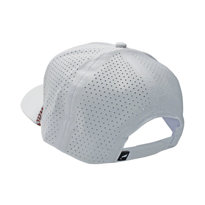Local Boy Collegiate Perf Rope Hat -Patch/Crimson