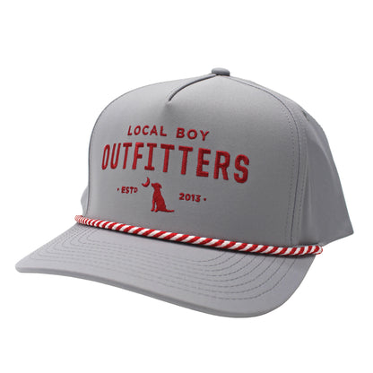 Local Boy Collegiate HC Rope Hat -Gray