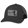 Local Boy Scruffy Patch Hat - Charcoal/Black