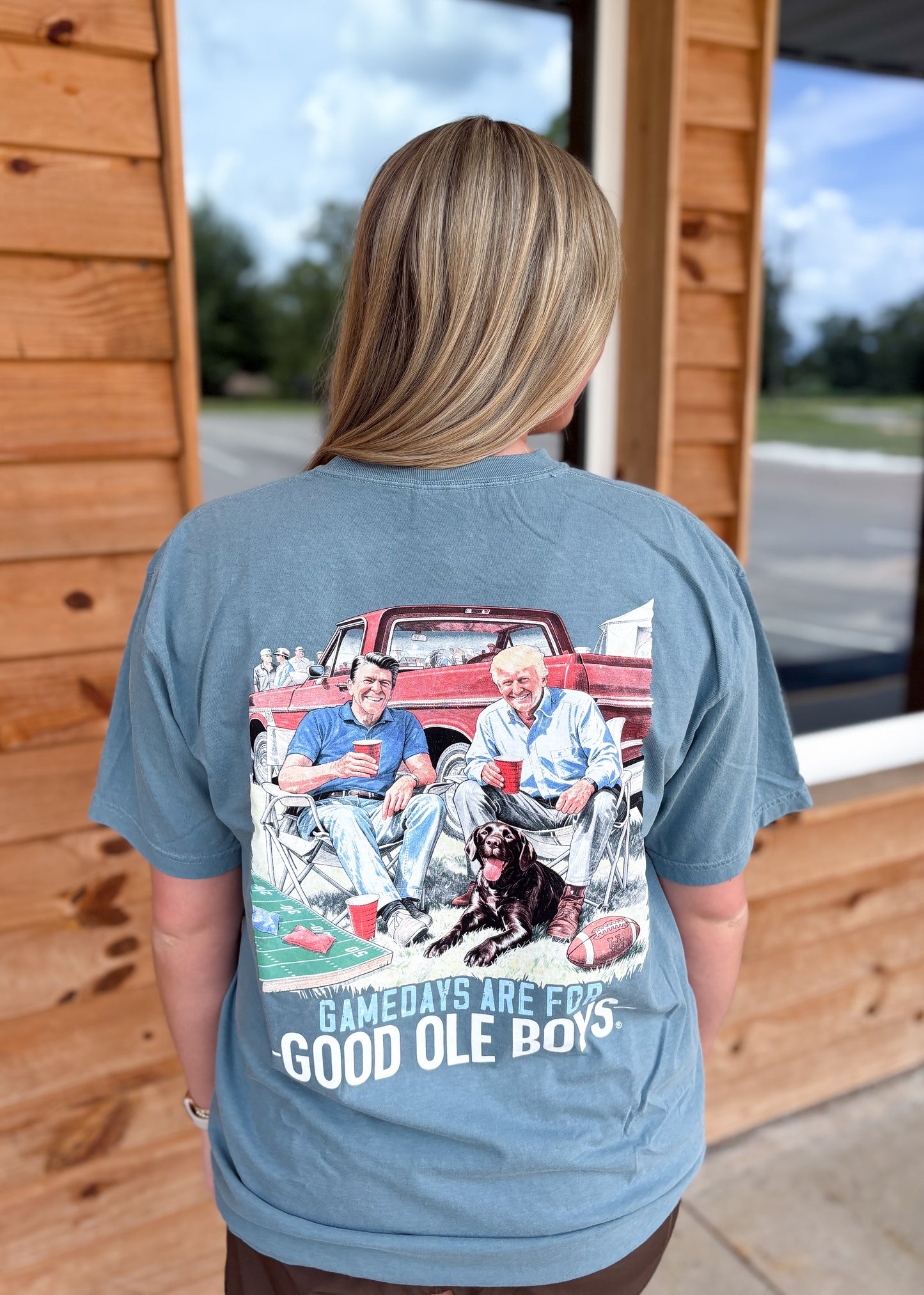 Good Ole Boys Gameday Trump - Ice Blue
