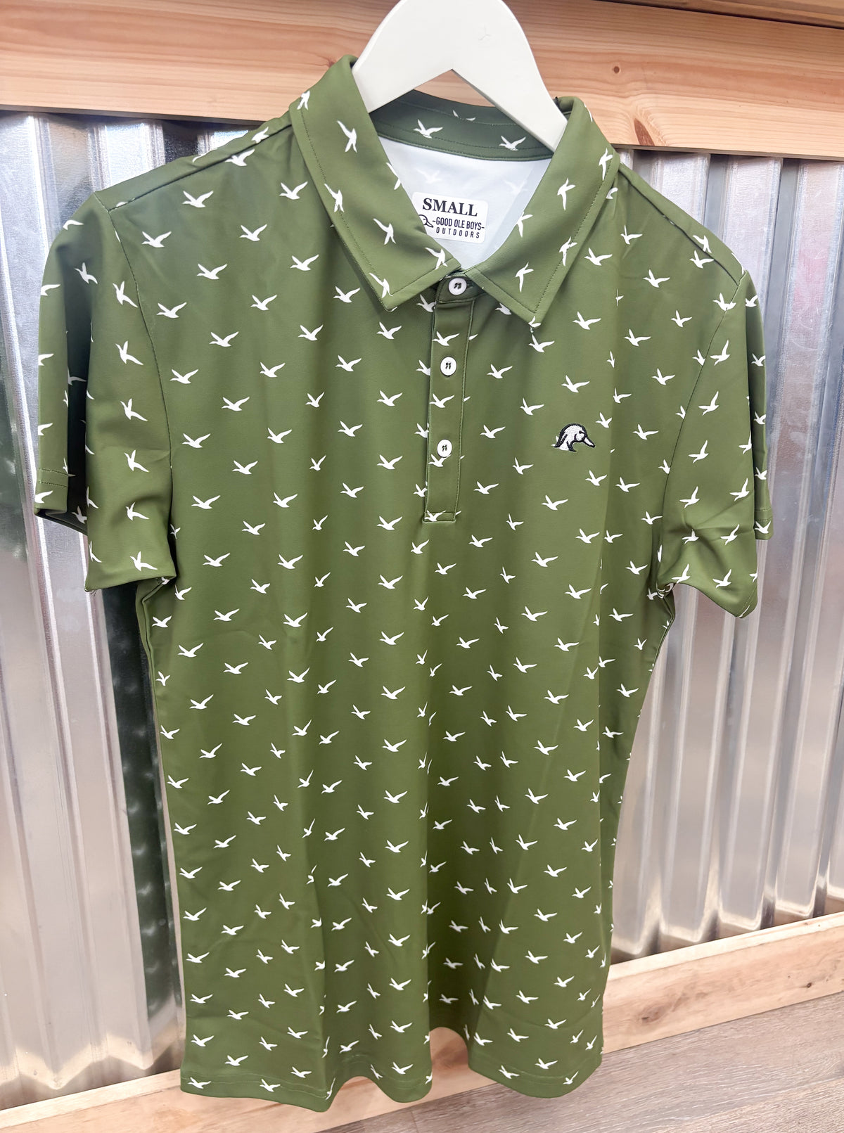 Good Ole Boys Moss Flight Polo