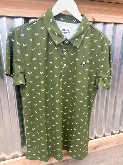 Good Ole Boys Moss Flight Polo