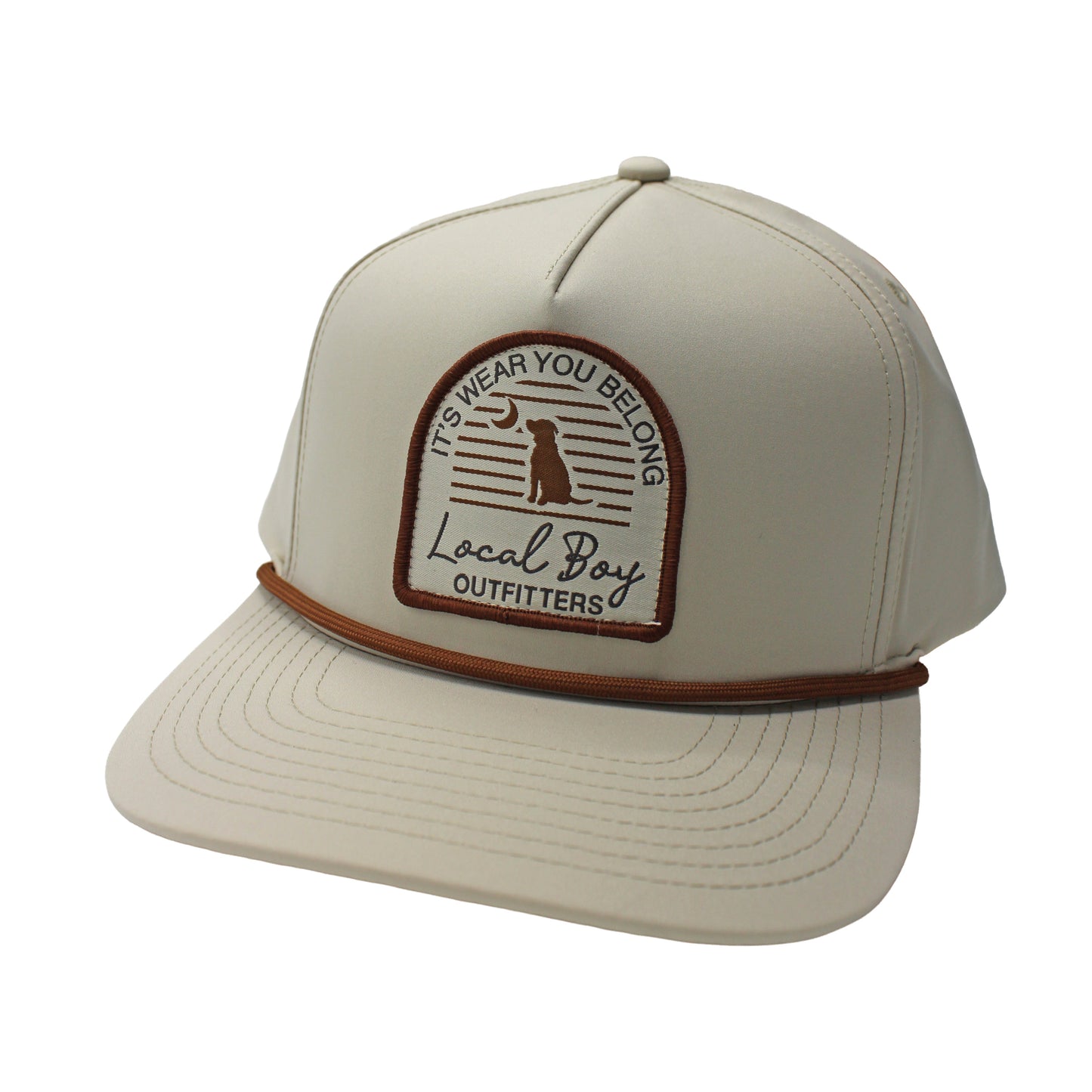 Local Boy -Youth Horizon Arch High Crown Rope Hat