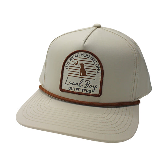 Local Boy -Youth Horizon Arch High Crown Rope Hat