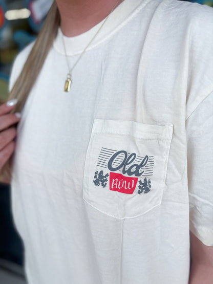 Back in Town Pocket Tee