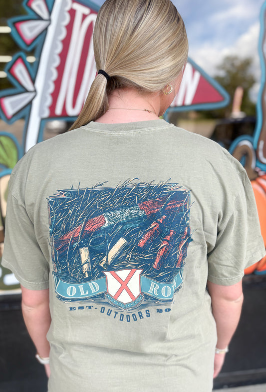 Old Row Outdoors Shells Pocket Tee