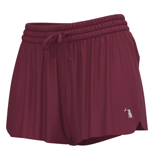 Youth Local Girl Petal Shorts - Berry