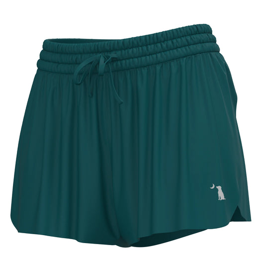 Youth Local Girl Petal Shorts - Teal