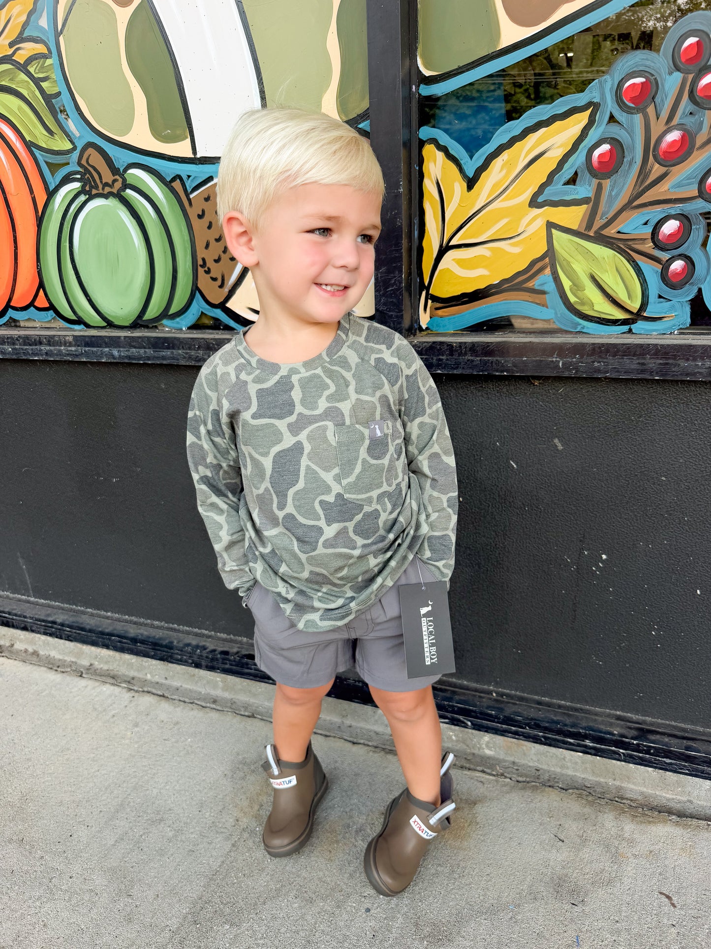 Toddler Local Boy Volley Shorts - Graphite