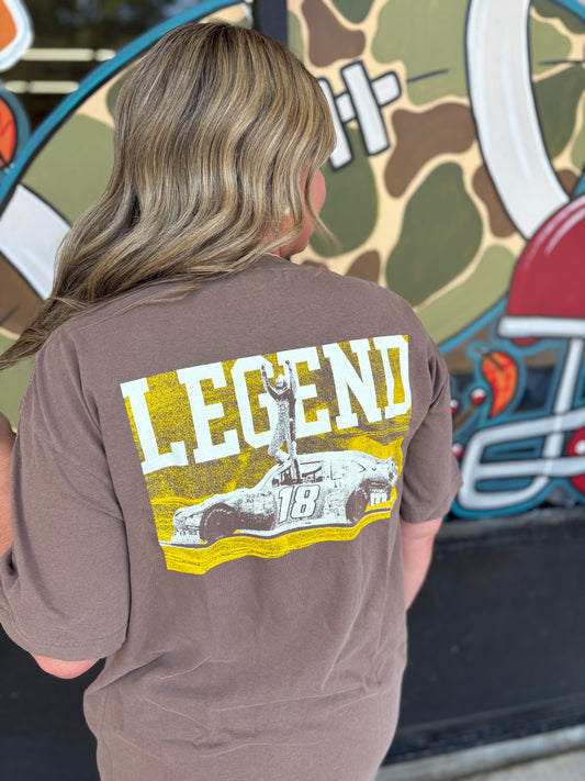 Old Row The Rowdy Pocket Tee - Brown Kyle Busch
