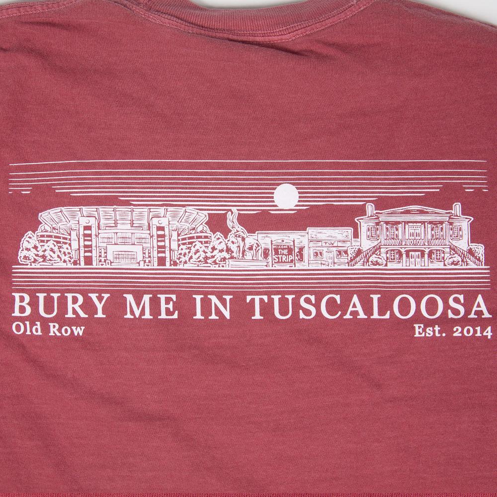 Old Row-BURY ME IN TUSCALOOSA POCKET TEE
