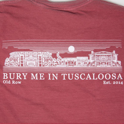 Old Row-BURY ME IN TUSCALOOSA POCKET TEE