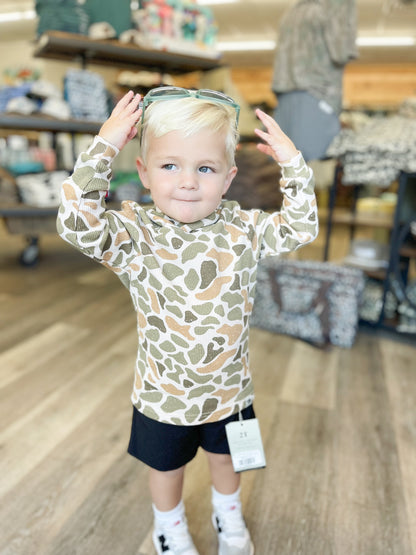 Youth/Toddler Burlebo Thermal Hoodie - Venado Camo