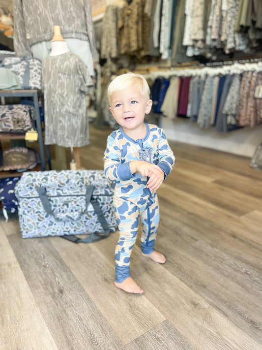 Burlebo - Baby Zip Up - Rockport Camo