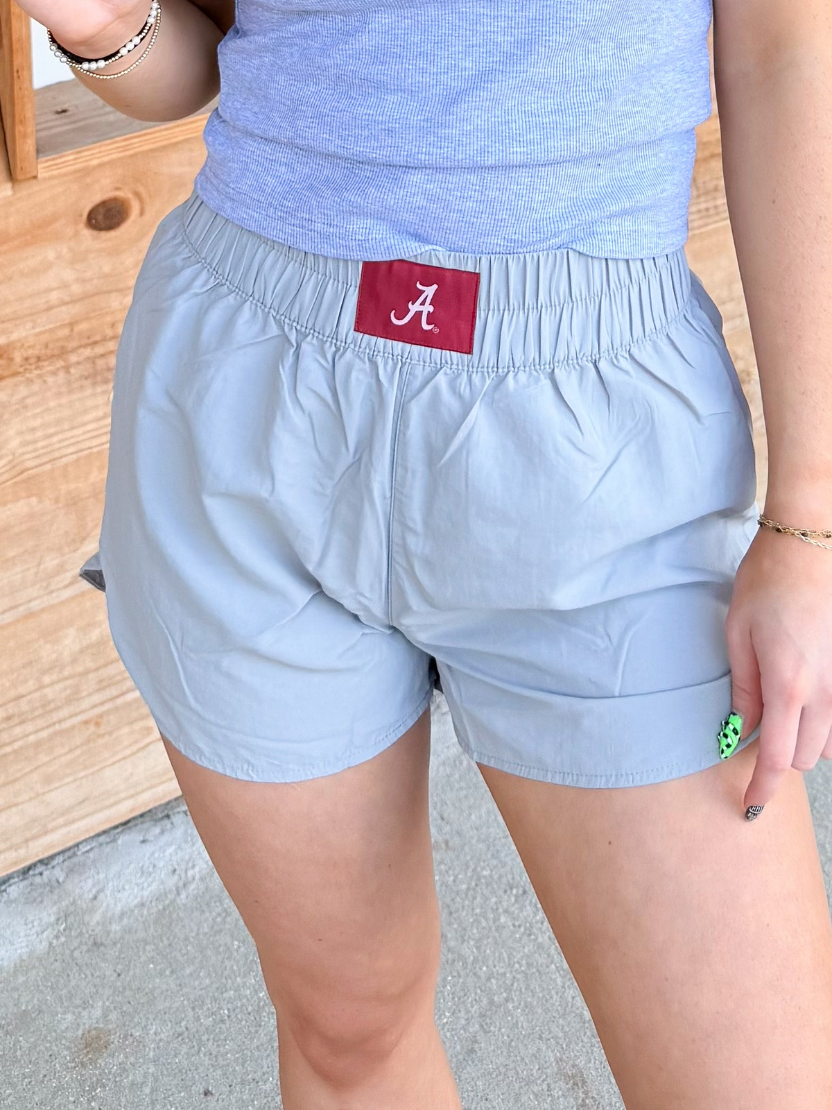 LULU MAC ALABAMA SHORT-GREY