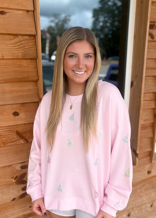Mary Square Sweatshirt Brooke Enchanted Forest