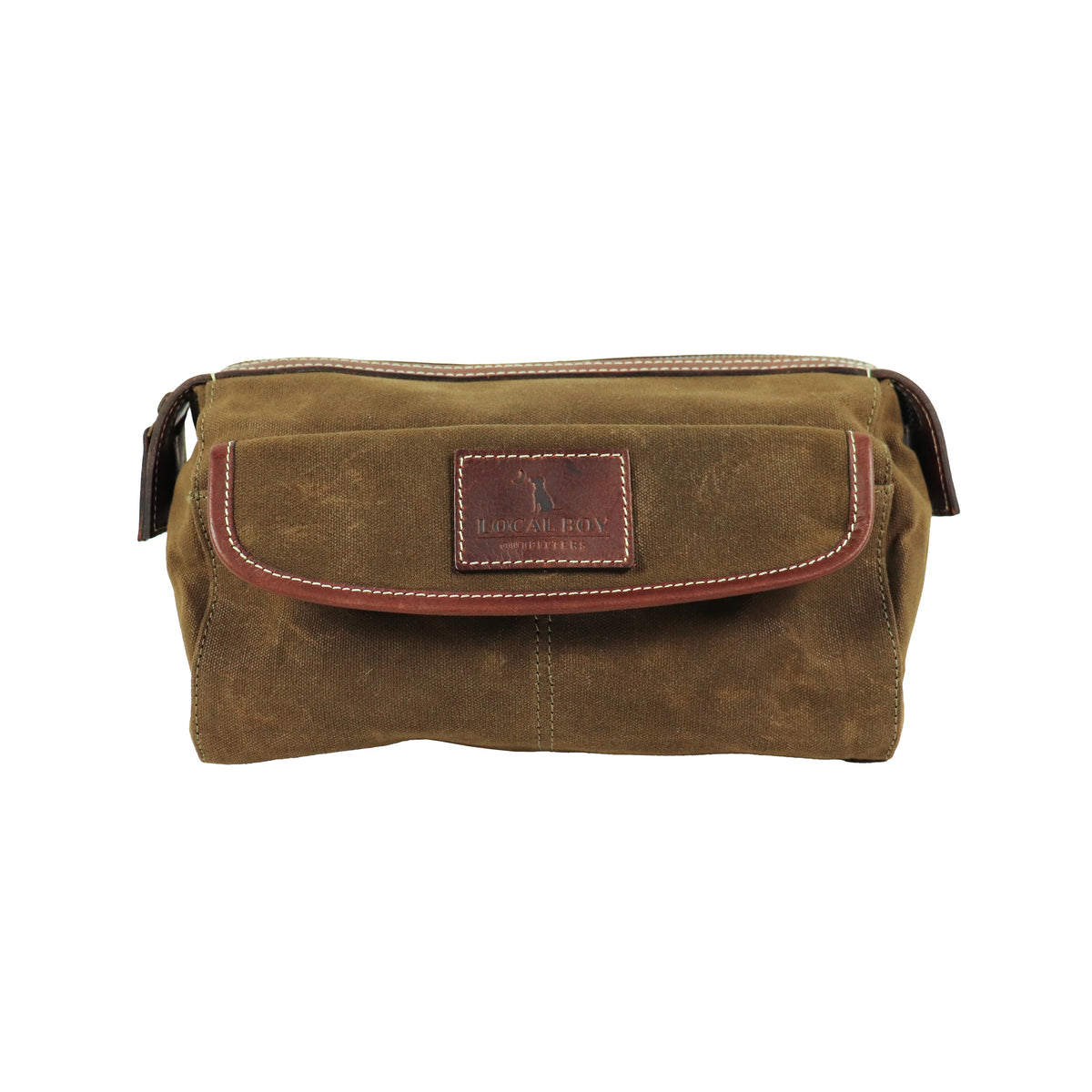 Local Boy Leather Toiletry Bag