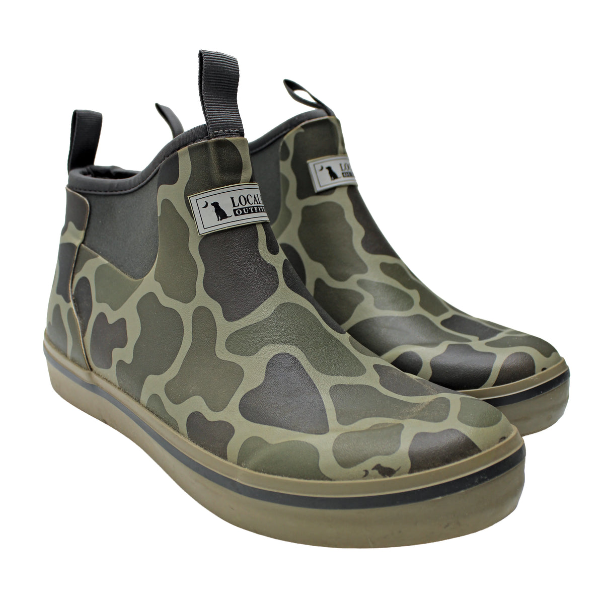 Local Boy Rubber Boots -Brush Camo