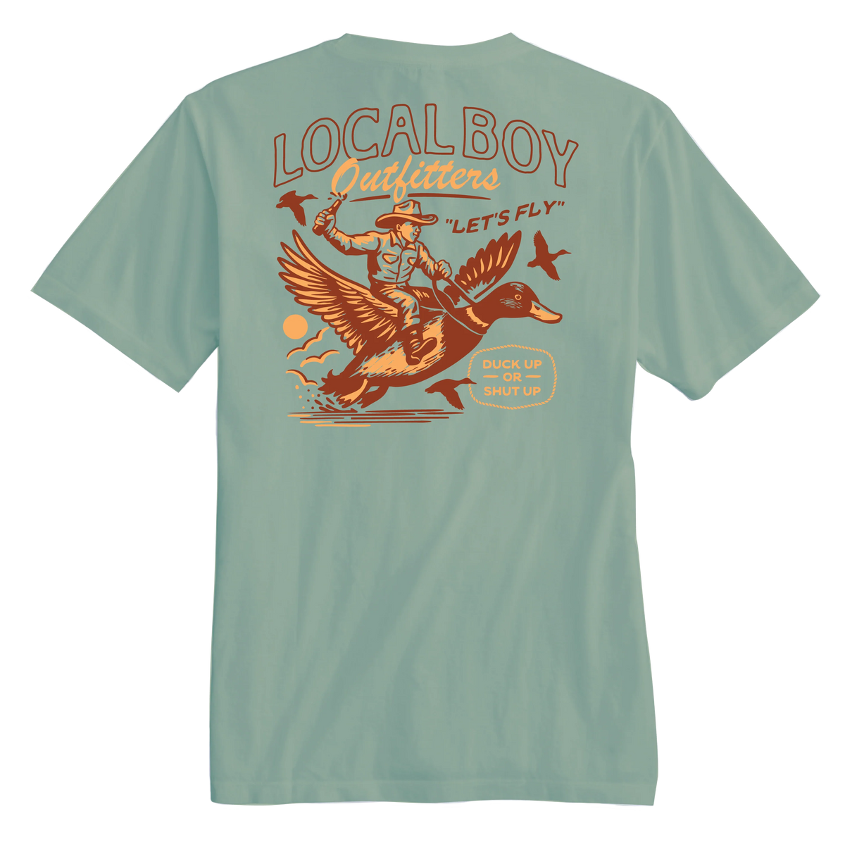 Local Boy Duck Up SS Tee- Bay