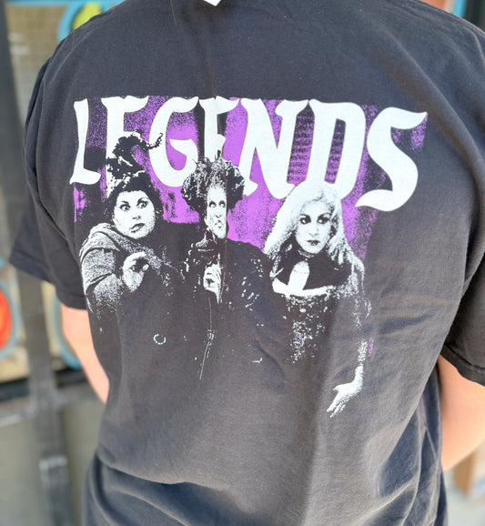 The Sanderson Sisters Spooky Legends Pocket Tee - Black