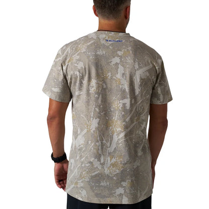 Burlebo VINTAGE WASHED PRAY TEE - DRIFTER CAMO