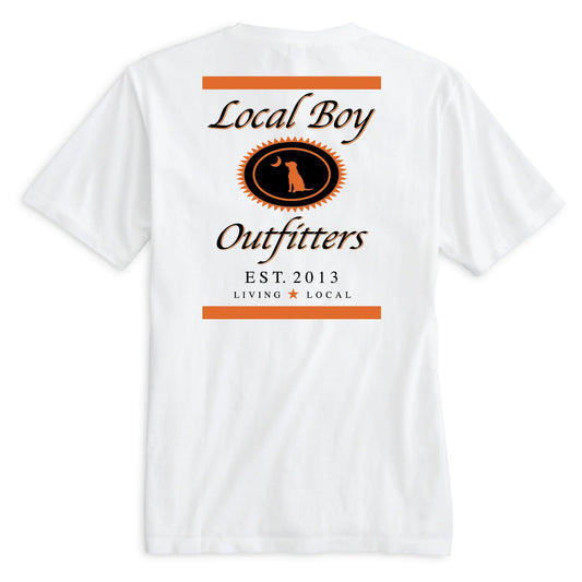 Local Boy 80 Proof Tee - White