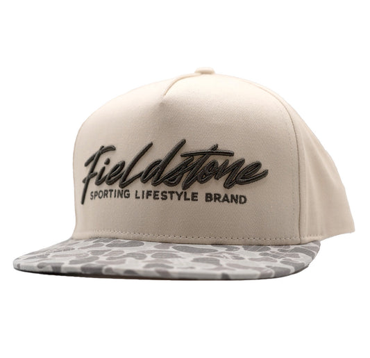 Youth Fieldstone Canvas Marsh Camo Bill Hat (RH-218Y)