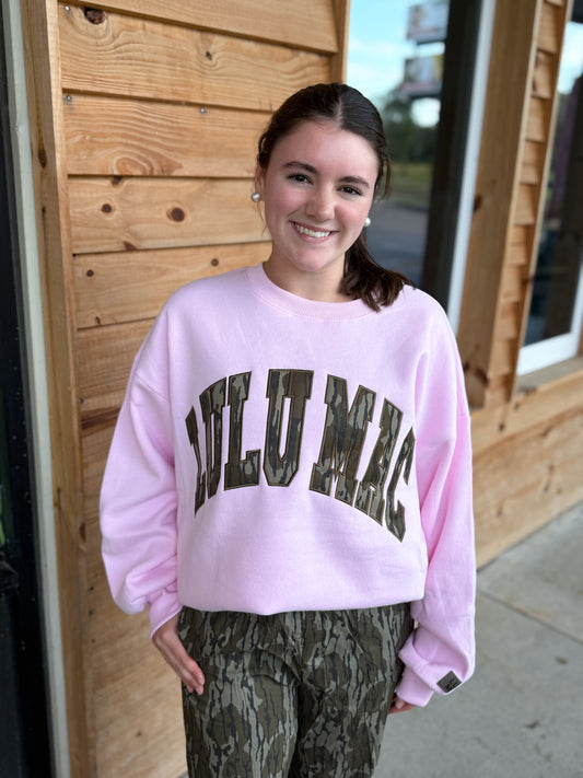Lulu Mac LIGHT PINK W/ MOSSY OAK BOTTOMLAND