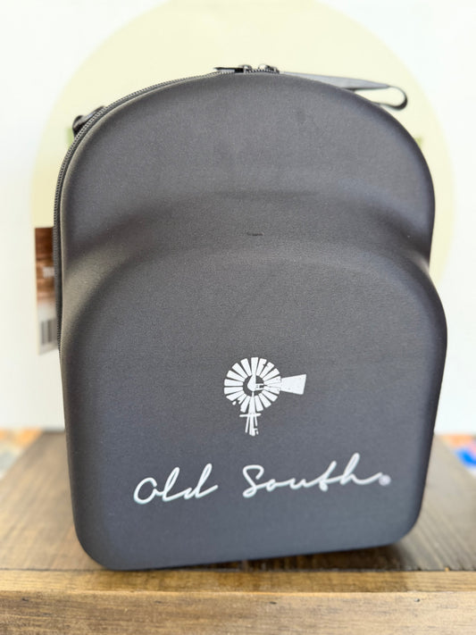 Old South 6 Hat Travel Case - Black