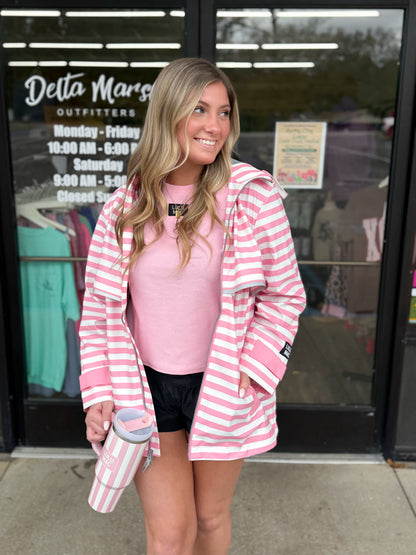 Lulu Mac Raincoat Darby Pink