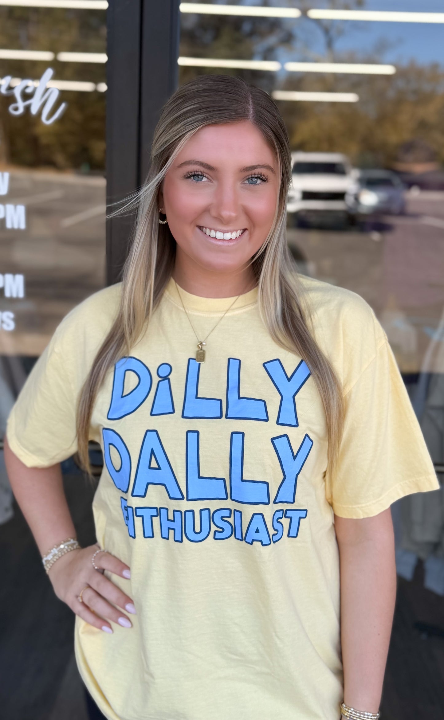 Dilly Dally Enthusiast  Tee