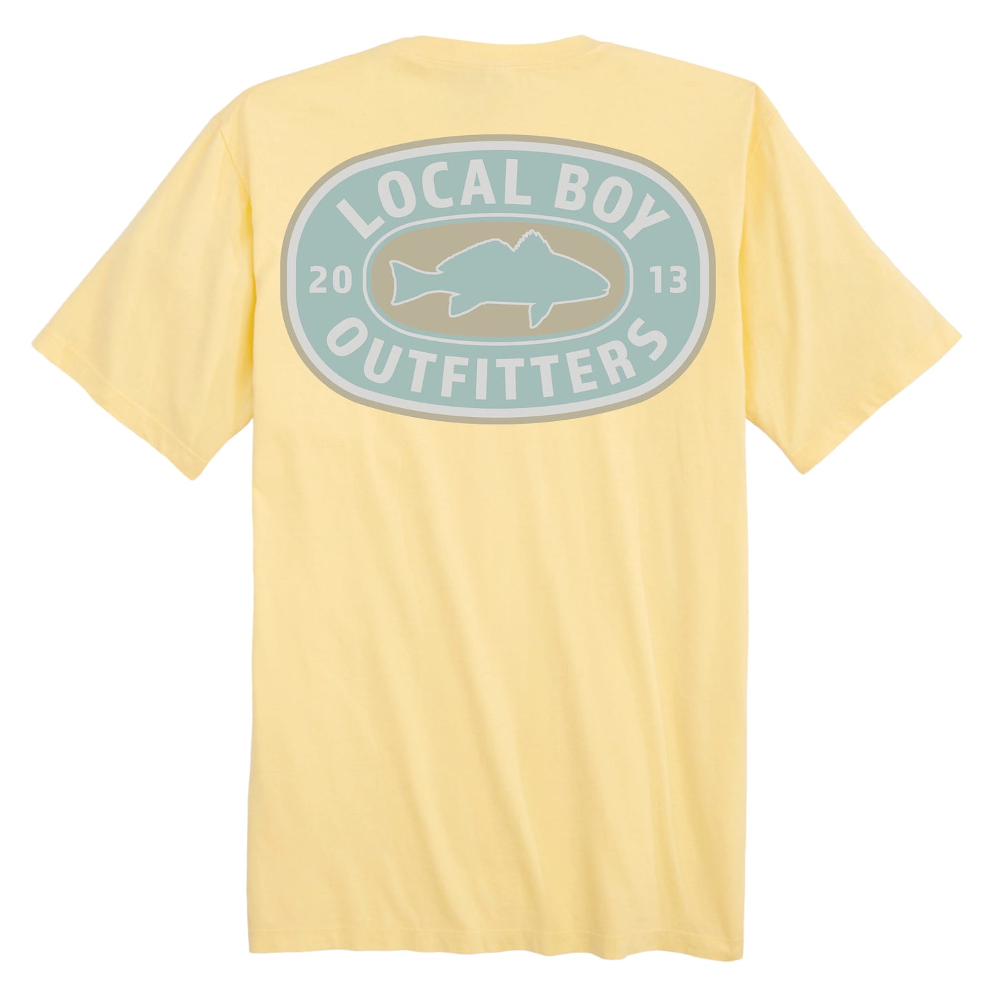 Youth Local Boy Sandy Red SS Tee- Banana