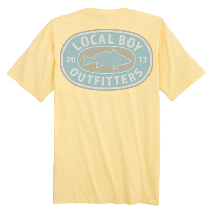 Youth Local Boy Sandy Red SS Tee- Banana
