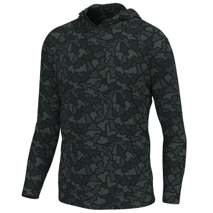 Local Boy Outfitters Youth Hemlock Hoodie-Black Dog & Moon Camo