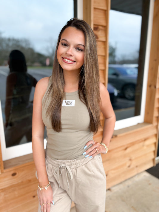 Lulu Mac Tank - Sand