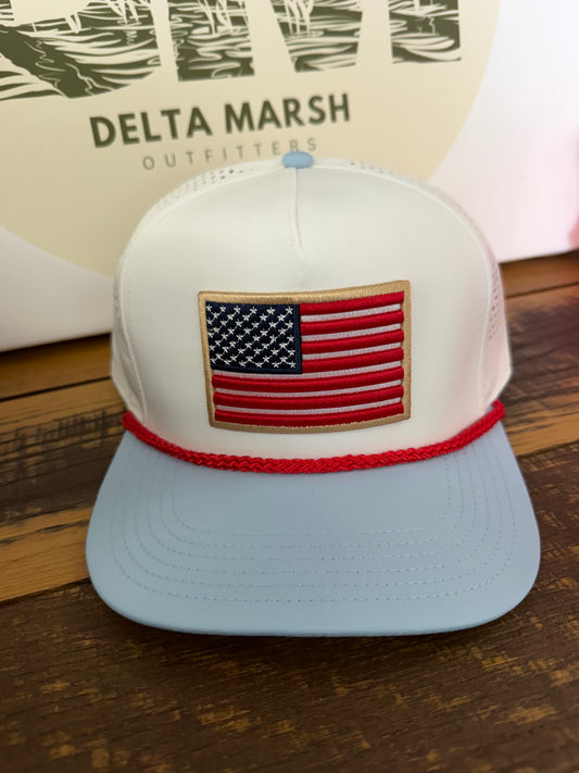 BURLEBO- Old Glory Hat