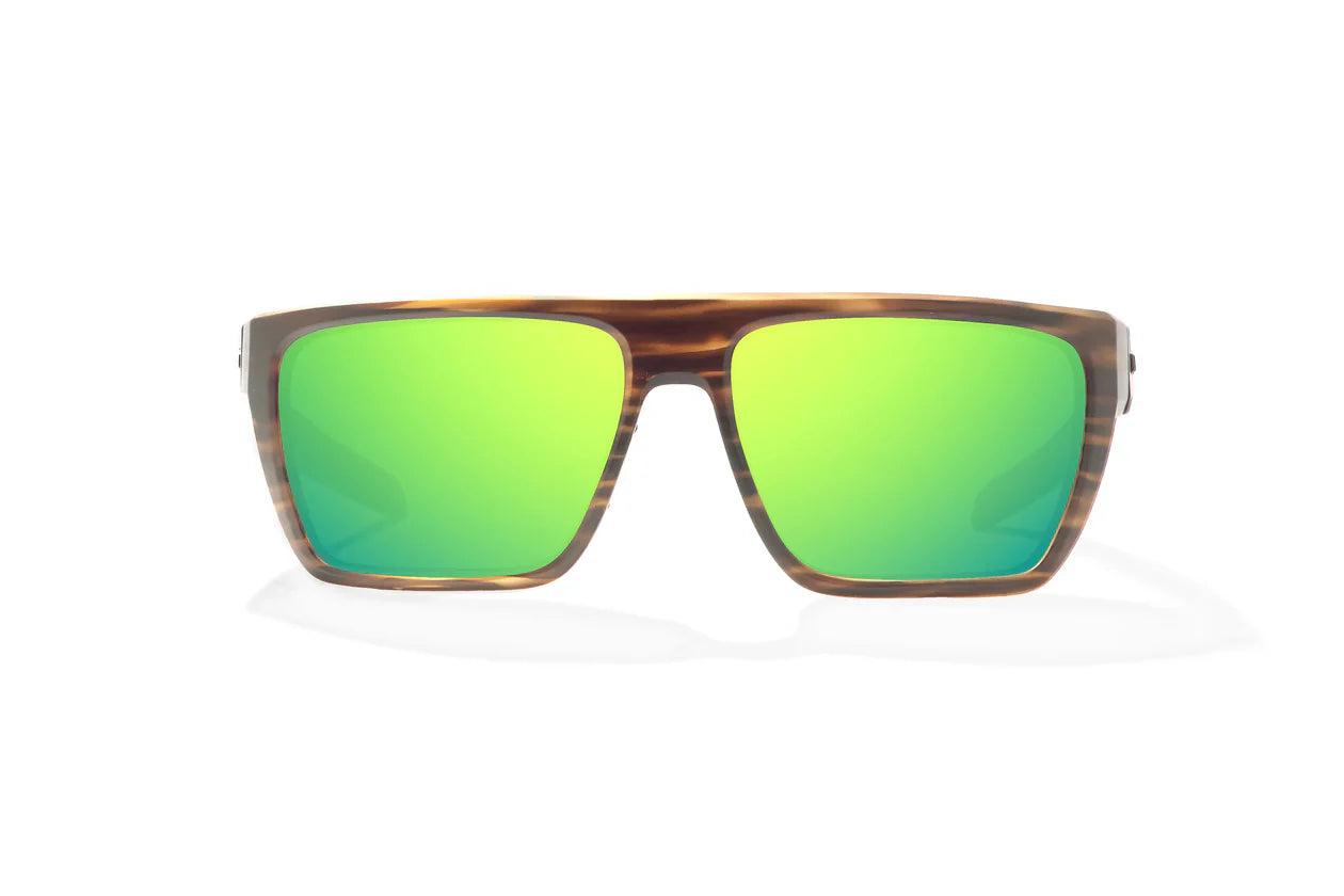 Bajio Zapata - Brown Grass Matte/Green Mirror Glass
