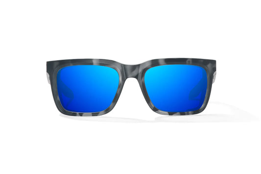 Bajio Palehorse - Black Tort/Blue Mirror Glass