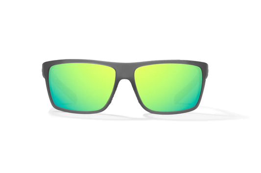 Bajio SIGS - Dark Gray Matte/Green Mirror Glass - SIG02N112
