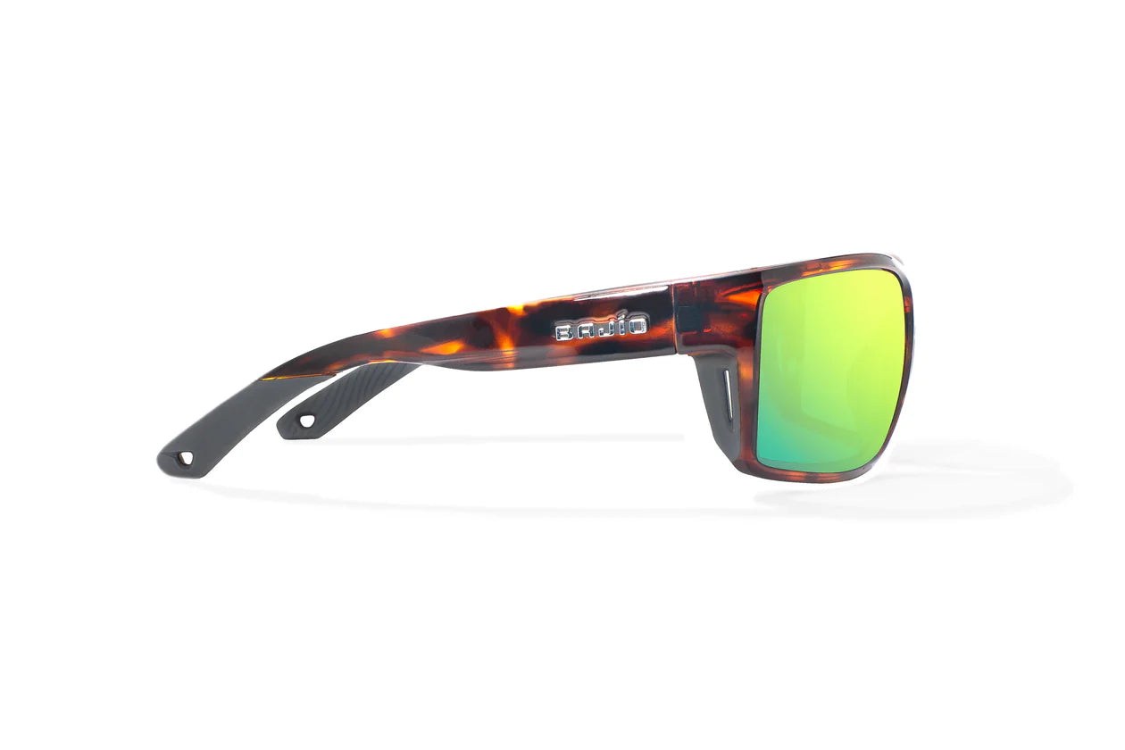 Bajio Bales Beach - Brown Tort/Green Mirror Glass - BAL111112
