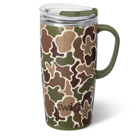 Swig Life Hunting Camo Travel Mug 22 oz