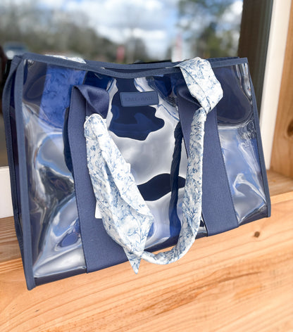 Case-Mate Something Navy Twilly Jelly Tote Bag