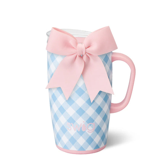 Swig Gingham Travel Mug 18oz