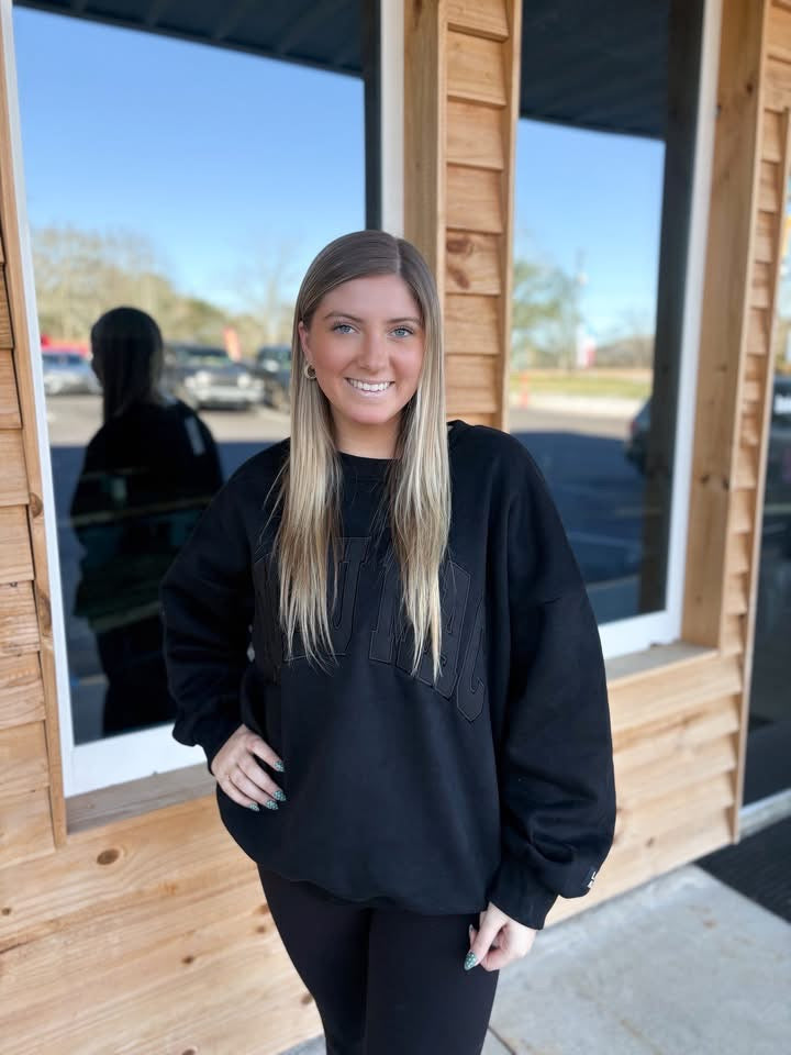 Lulu Mac Sweatshirt Monochrome Black/Black