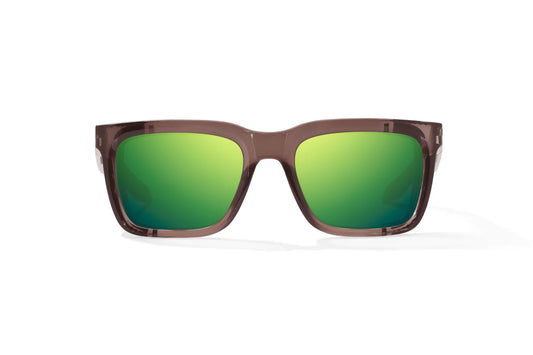 Bajio Palehorse - Dark Brown/Green Mirror Glass
