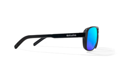 Bajio 12 South - Black Gloss/Blue Mirror Glass